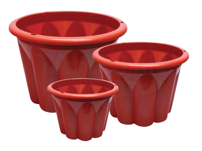 9.5" Round Flower Pot