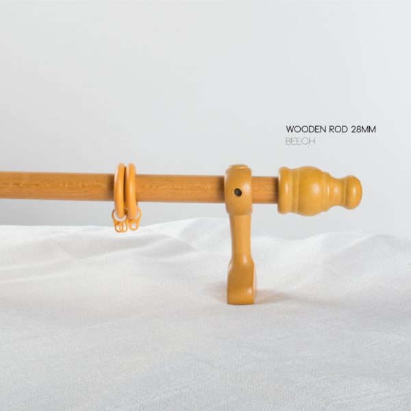 Wooden Rod 28mm – 5 ft